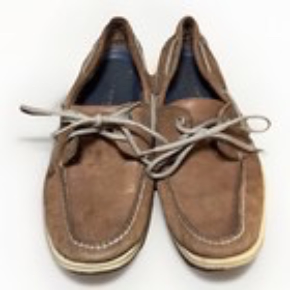 Sperry Top-Sider Men's Sahara Boat Shoe, Size 11M - Brown